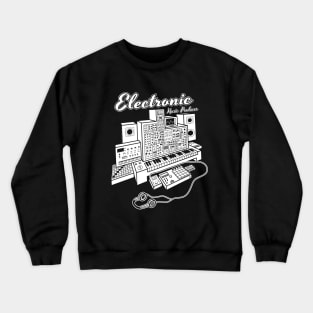 Modular Synthesizer for Electronic Music Producer Crewneck Sweatshirt